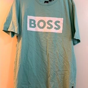 Hugo Boss Logo T-Shirt (Mint / Seafoam Green)